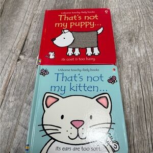 Usborne Touchy-Feely Books Set